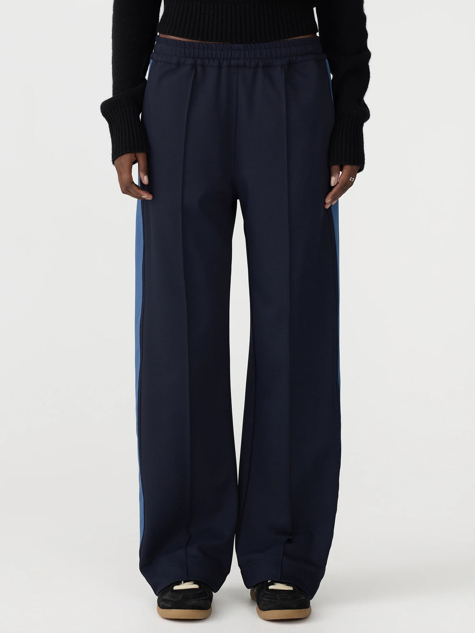 Twill Stripe Detail Pant
