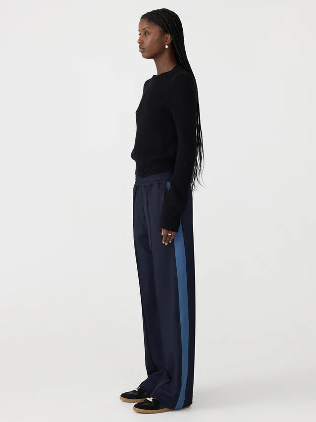 Twill Stripe Detail Pant