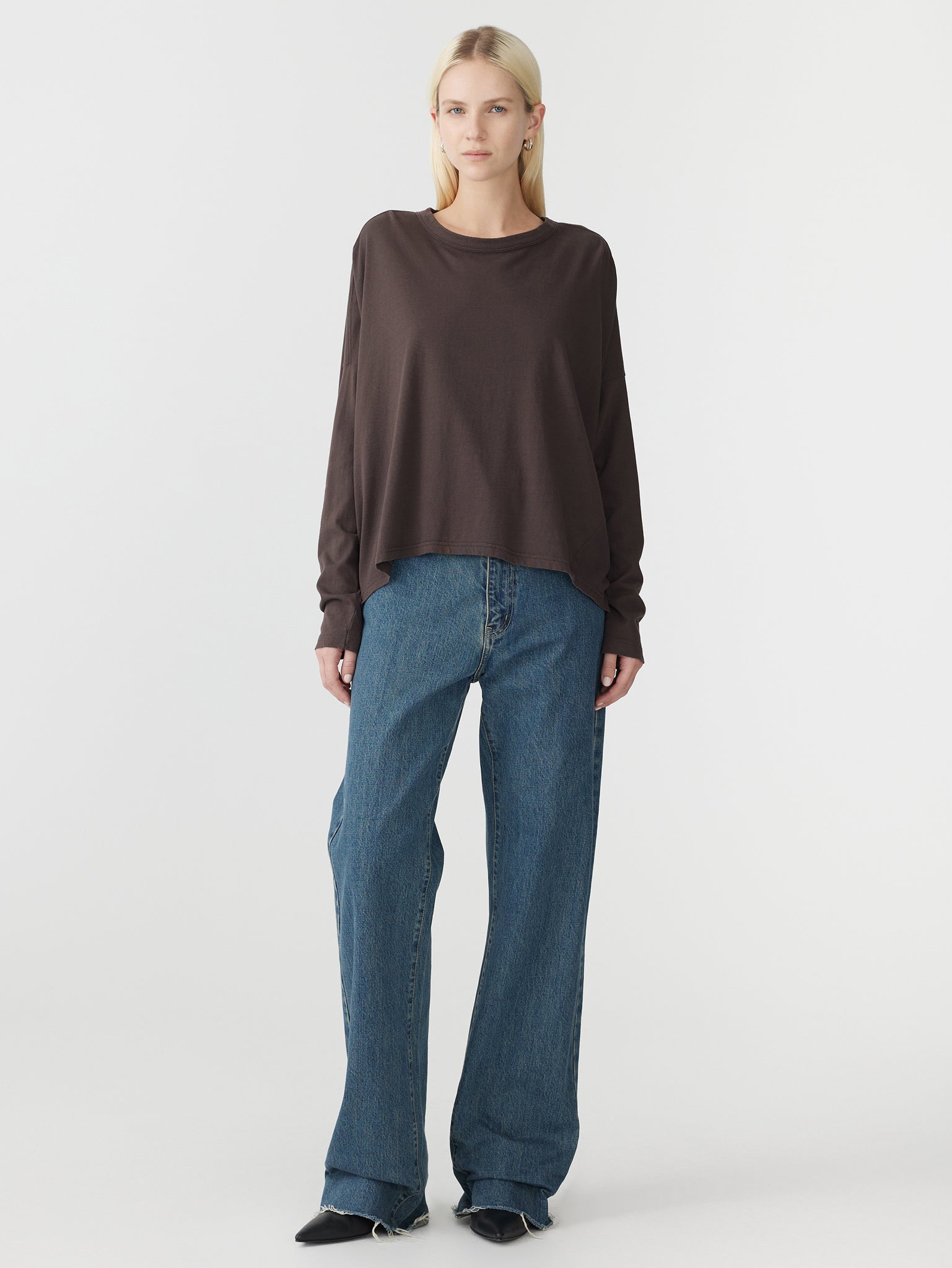 circle long sleeve t.shirt