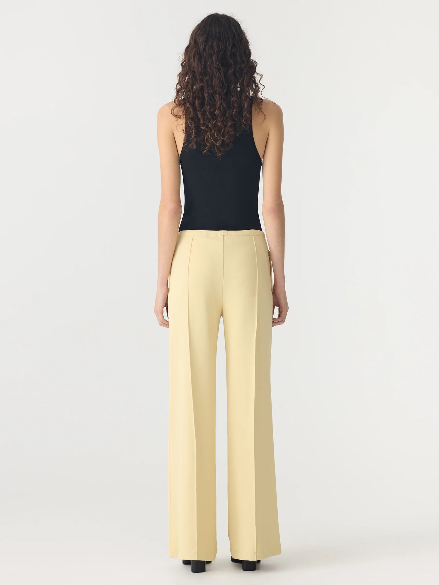 refined pinstitch pant