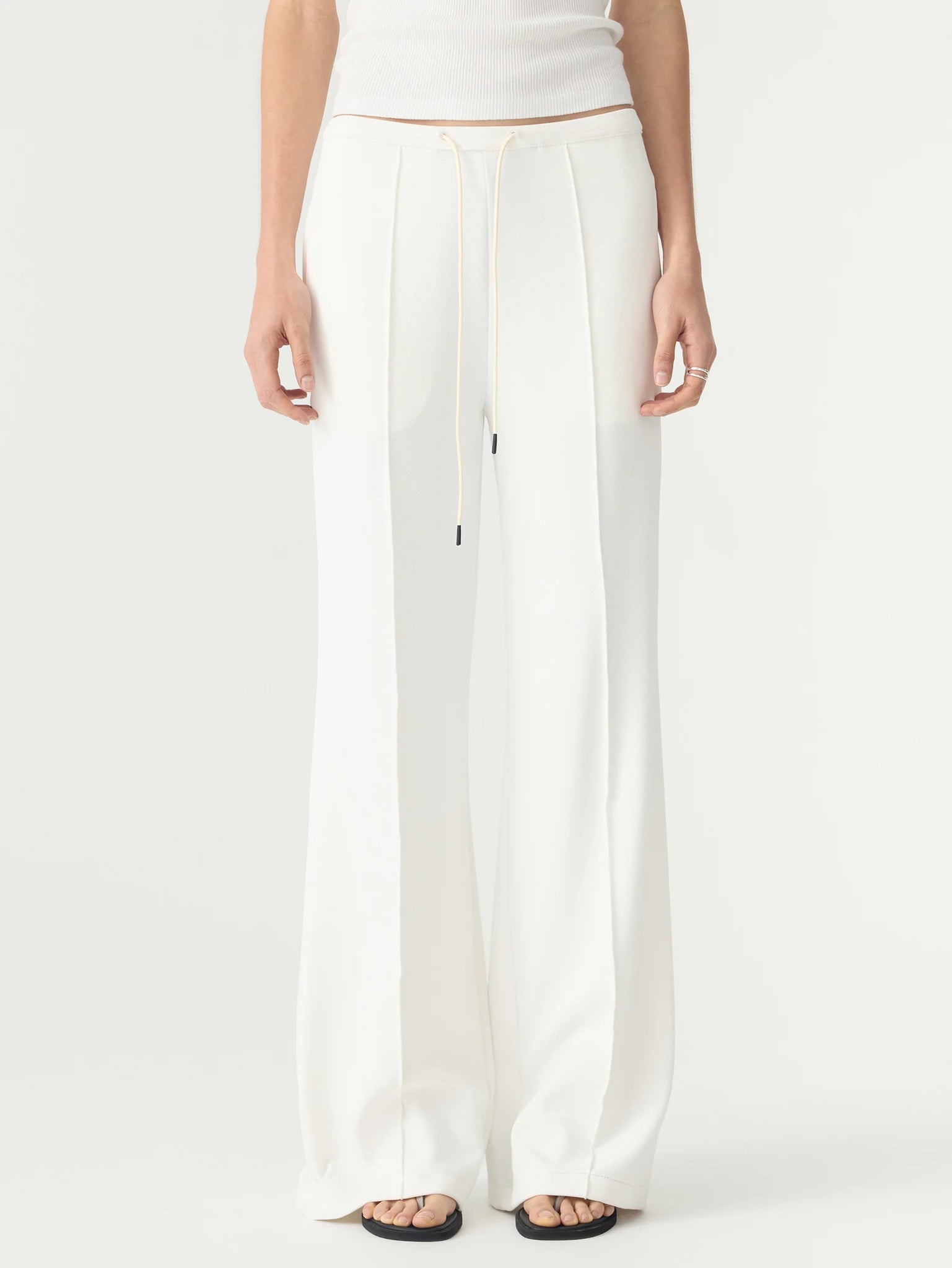 refined pinstitch pant