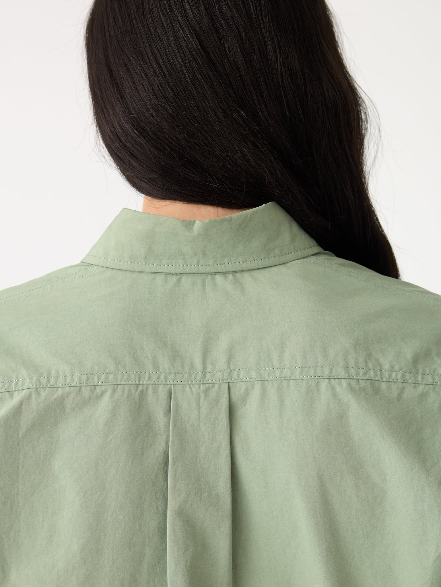 crushed cotton mini jumpsuit