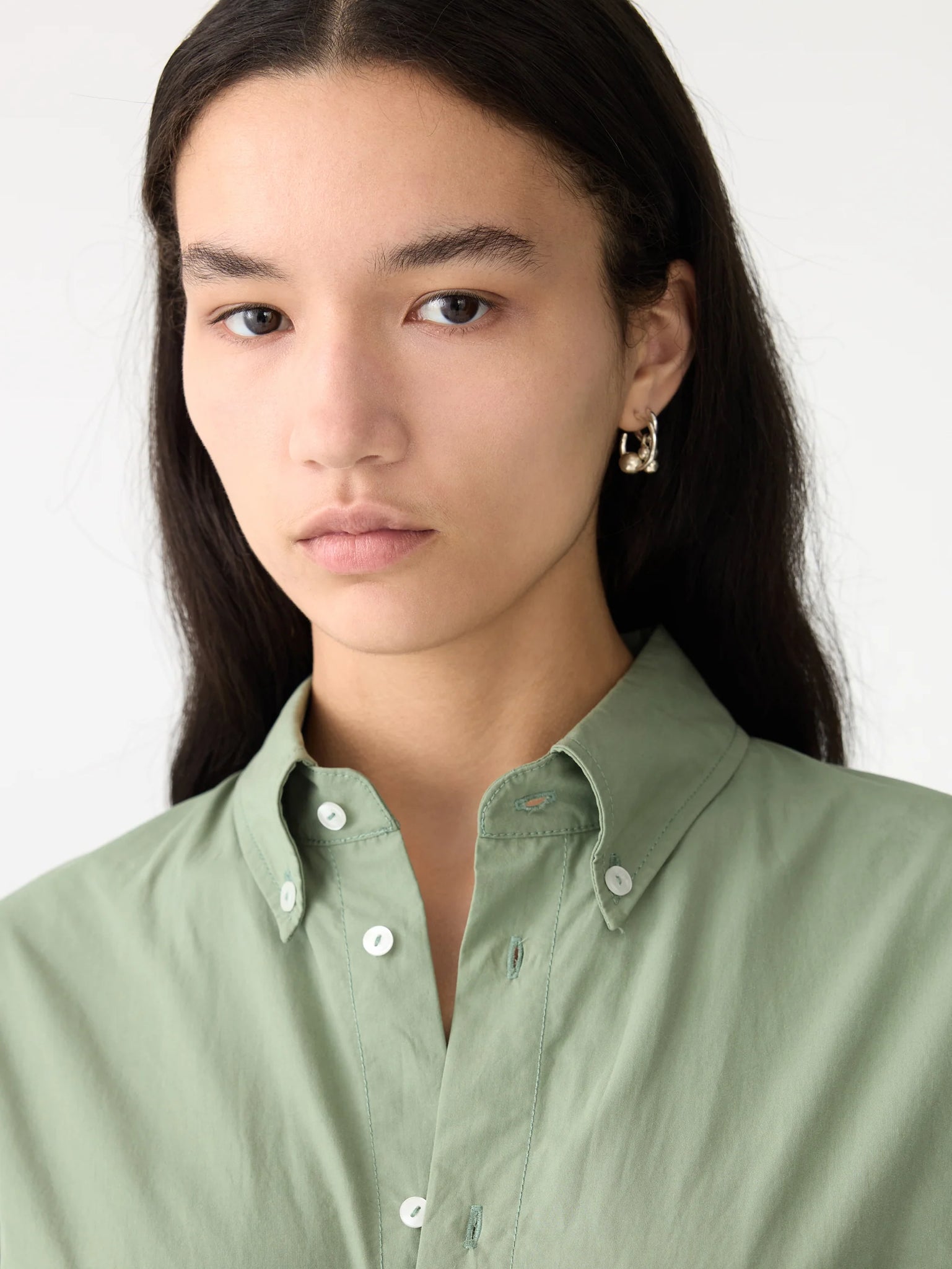 crushed cotton mini jumpsuit