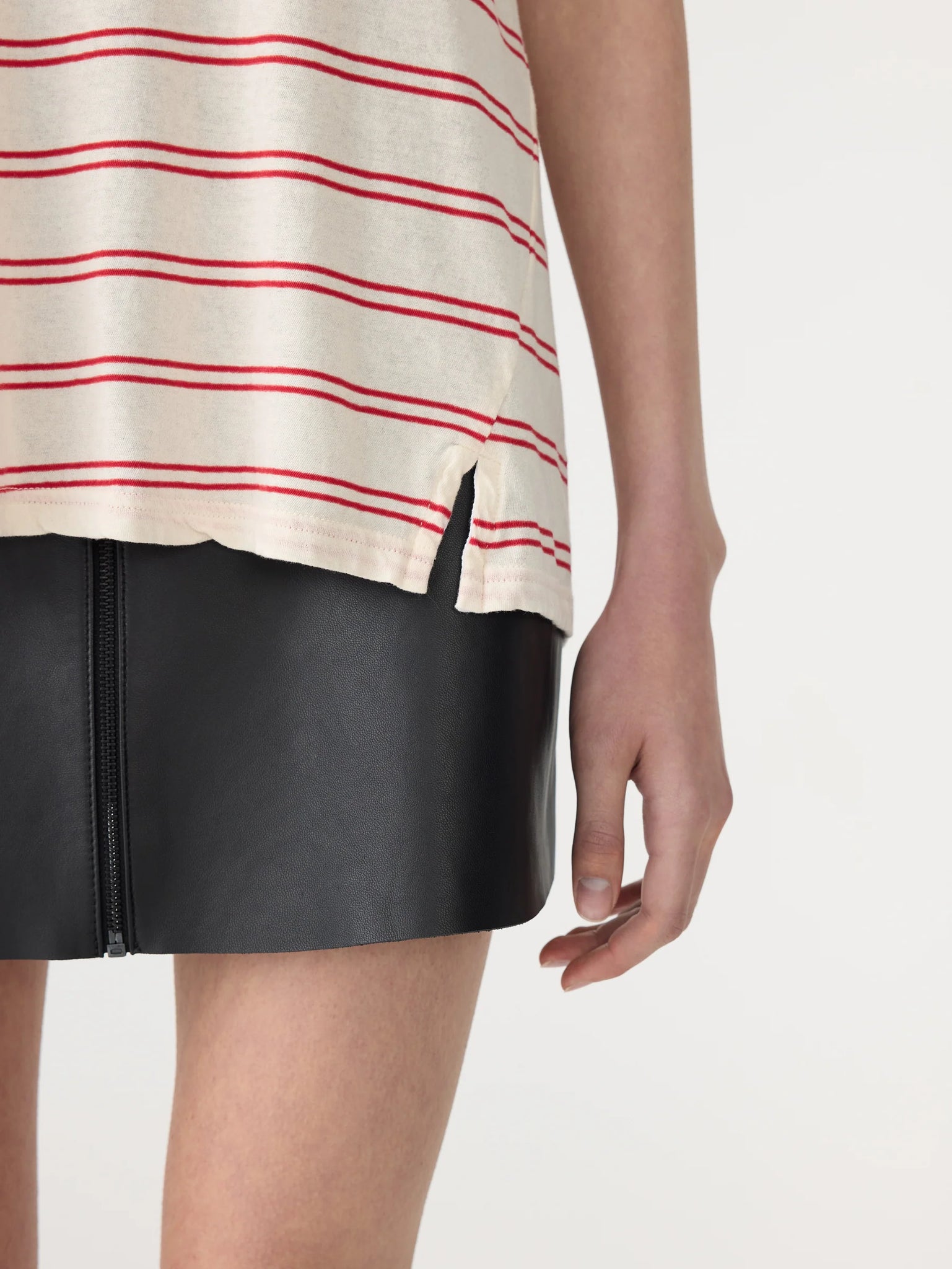 stripe boyfriend t.shirt