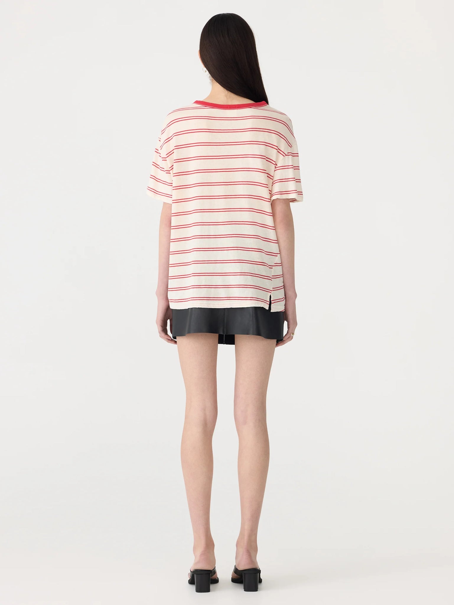 stripe boyfriend t.shirt