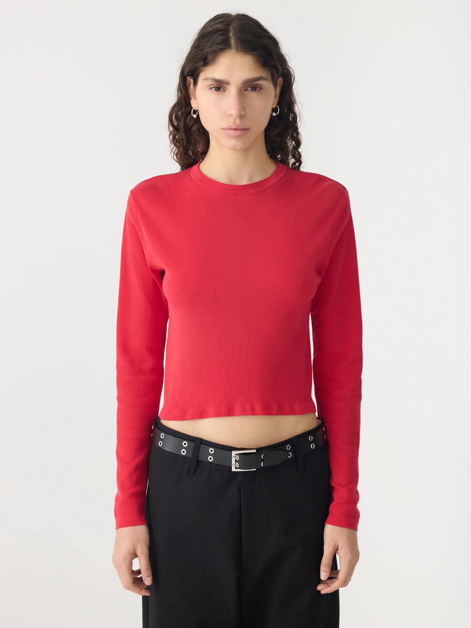 knitted baby l/s t shirt