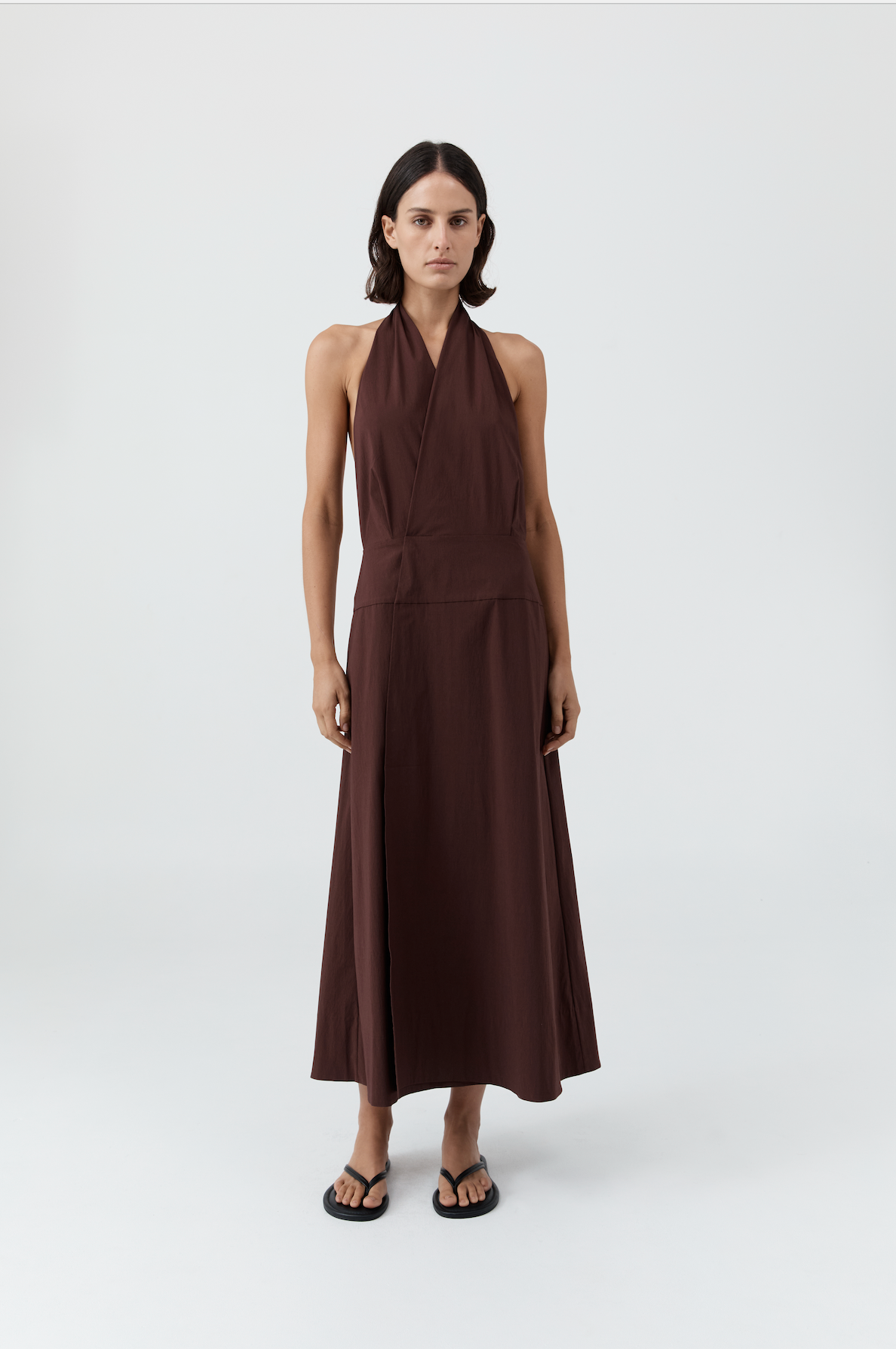 Halter Wrap Dress