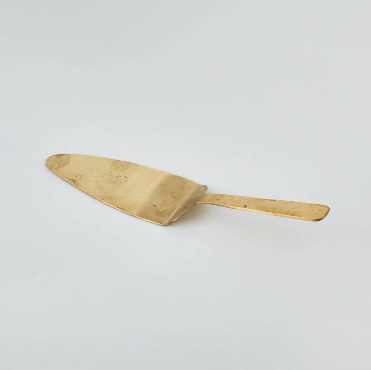 Brass Cake Server
