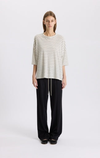 stripe slouch s/s t.shirt