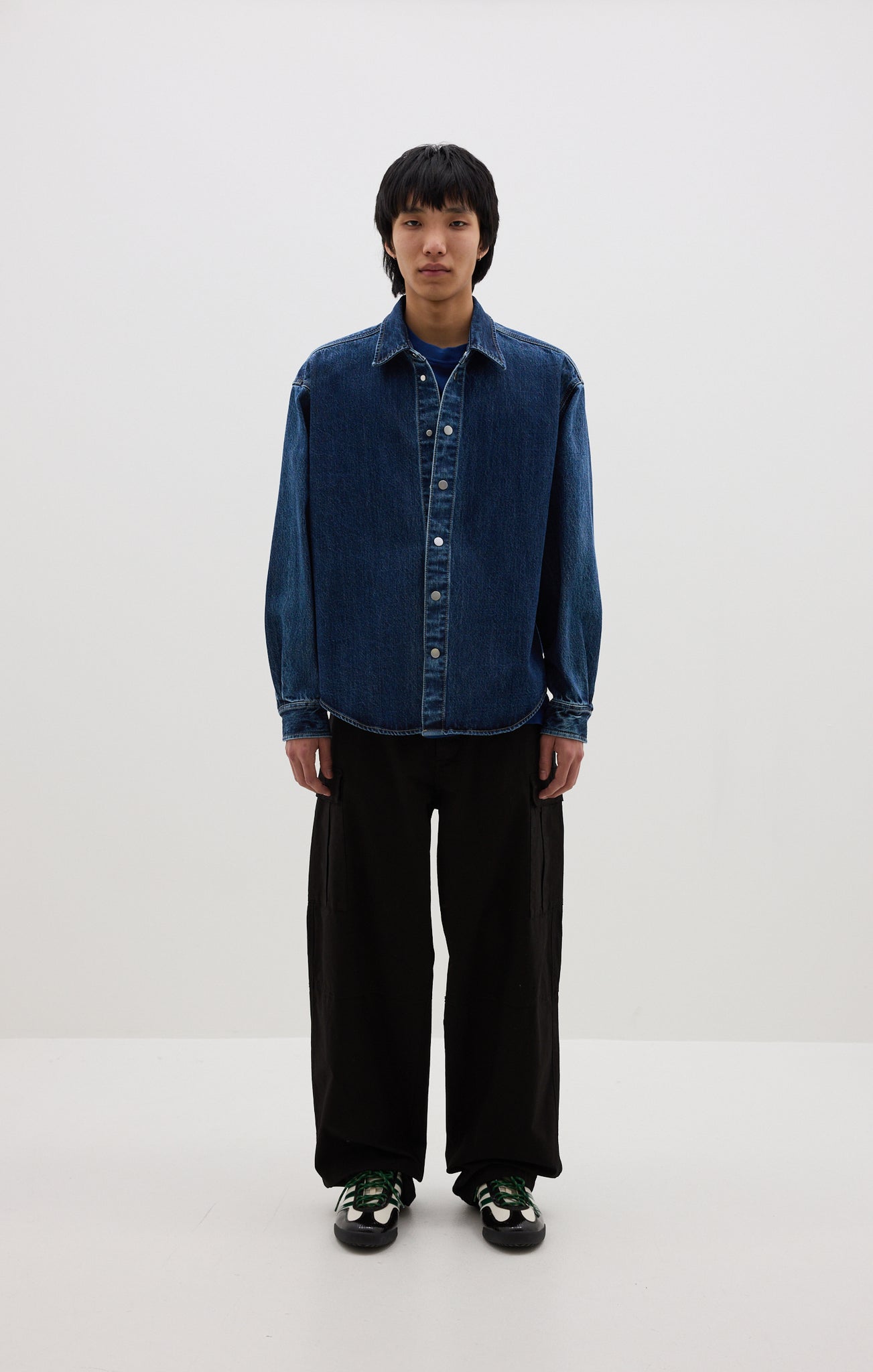 denim gradient universal shirt