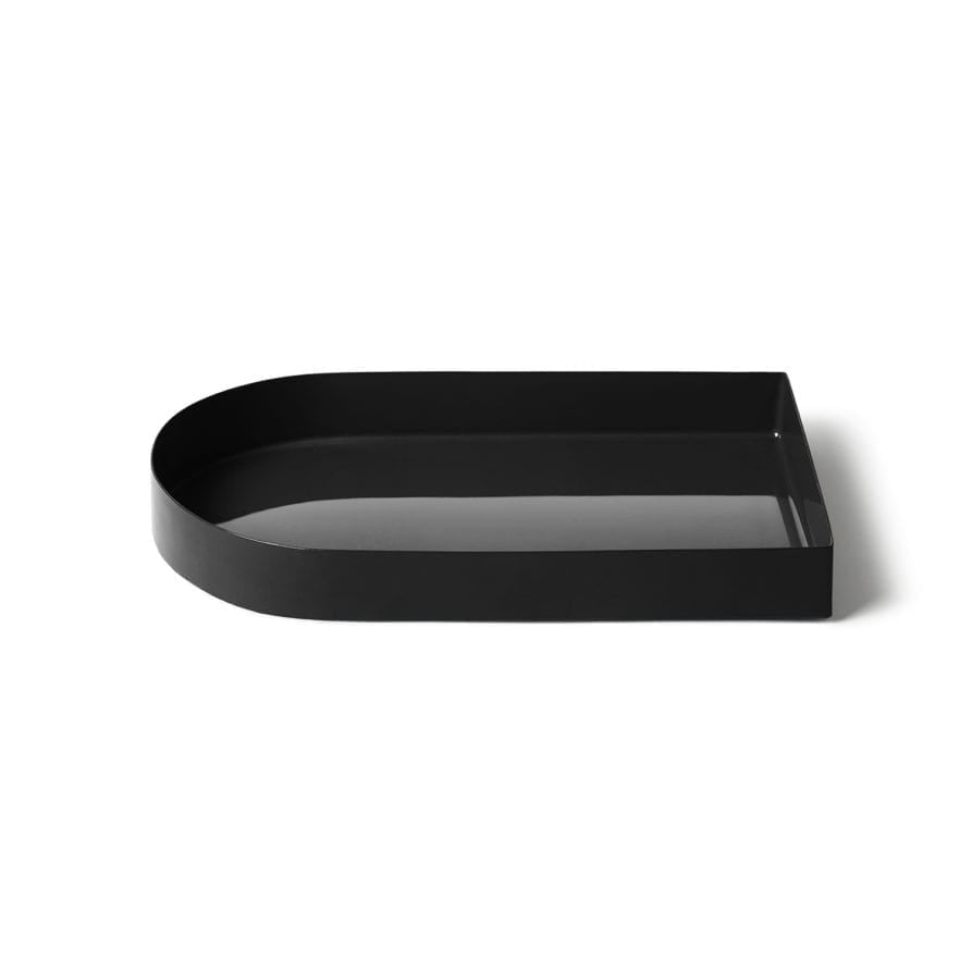 Arc tray medium black