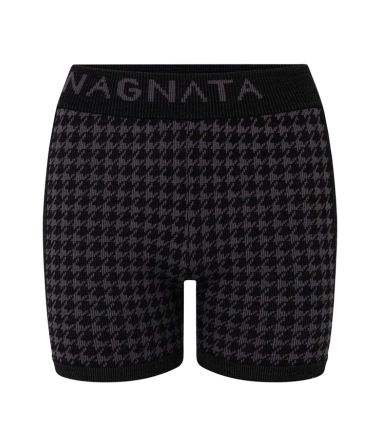 Checked Out Knit Short